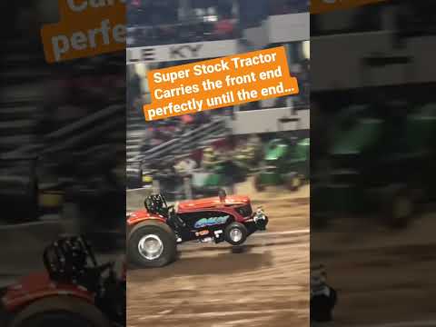 AGCO Super Stock was making a perfect pass till something let go! #shorts #agco #tractor